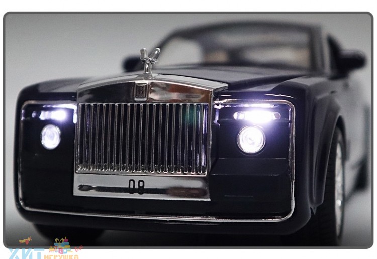 Моделька Rolls-Royce (металл, свет, звук) 1 шт без индивидуальной упаковки в ассортименте M929E